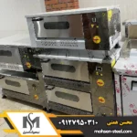 فر صندوقی دیجیتال 18 بشقاب دو طبقه محسن استیل