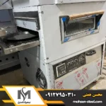 فر پیتزا ریلی دهنه 50 سانتی موتور پایین نوین موتور الکتروژن