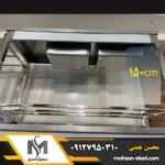 سینک استیل جوشی دو لگن 150 سانتی